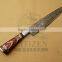 CITIZEN KNIVES,BEAUTIFUL CUSTOM HAND MADE DAMASCUS STEEL CHEF KNIFE