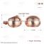 E1032 Wholesale Nickle Free Antiallergic White Real Gold Plated Earrings For Women New Fashion Jewelry