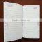 promotional school paper notebook with elastic bank and closure at low price