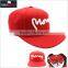 6-panel 3D embroidery funny snapback cap