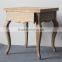 Design magazine table tempered wooden top coffee table