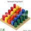 Math Teaching Aids Color and Shape Sorter Matching Professional Wooden Toys                        
                                                Quality Choice