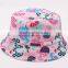 2016Amazing New Cute Kids Girl Baby Summer Outdoor Bucket Hats Cap Sun Beach Beanie Hot FH-175