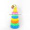 Intelligent plastic circle toss toys game, rainbow ring toys for Wholesale, game toys for children, EB034004