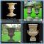 Faux stone flower pots