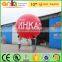 Yellow inflatable sphere helium balloon with logo