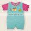 Hot sale cotton summer baby clothing girl baby romper