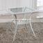 Indoor Outdoor Home Casual Patio White Resin Wicker Outdoor Furniture