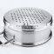 stainless steel kitchenware and cookware food display steamer utensil set