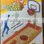 Hot selling folding basketball game set mini sport baskethall toy cheapest price