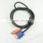 HDMI Male To VGA Male Cable With Ferrite