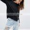 OEM Women's New Long Sleeve Top With Side Splits T-Shirts Nightshirts