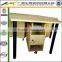 Office desk with 3 tables ,Hot sale modern wooden office computer table/computer desk