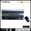 Custom logo bluetooth mouse keyboard combo for tablet