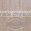 HDF Moulded Door Skins with veneer and melamine and fancy /Good quality molded teak HDF door skin