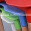 colofurl heavy-duty plastic armless dining chairs with wood frame 1561b