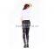 2015 Wholesale Custom Made Sublimation Printed glitter leggings