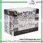 Rectangular paper card mini packaging box with window