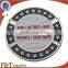 europe souvenir bronze soft enamel colored metal indian coin manufacture