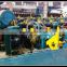 Abrasive wheel chamfering machine for steel rod