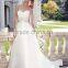 OEM manufacturers lace tippet long train mermaids bridal wedding gow