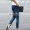 2015 Top quality low Price wholesale slim fit demin Jeans woman
