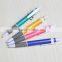 2015 new products wholesale Plastic click action ball pen for promotional