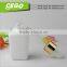 Hot Sale!!!colorful violet glass bottles fancy perfume square glass dropper bottle