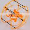 orange / green 2.4GHz 4.5ch climbing walls mini RC quadcopter drone