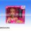 plastic cheap beautiful Bust Model girl baby doll for kids play