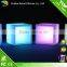 Battery rechargeable rgb eco material led cube