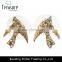 Fashion jewelry fashion gold plated earring animal latest gold earrings unique gold hanging earring