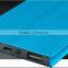 Metal Material Slim Power Bank 5600mah, 5200mah CE FCC Rohs