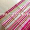 chinese best selling hot products 100% ployester color stripe classic home textile fabric