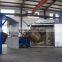 Independently 3 arms rotomolding machine for manufacturing plastic goods