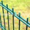 galvanized and power coated 868/656 twin wire mesh fencing and gates