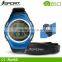 isport wristband heart rate monitor with comfortable chest belt waterproof OEM logo printing