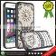 Samco Ultra Thin Slim Armor Hybrid Case for iPhone 6, Beautiful Flower PC TPU Case for iPhone 6