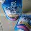 Hot sale stand up spout pouch for washing liquid packaging