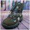 wholesale camouflage leather upper rubber outsole jungle army boots