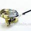 Motorcycle Vintage Antique Solid Brass Grilled Tail Light Brake Lamp For Harley, Chopper, Bobber