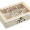 Best selling tea box, tea wooden box,daily use tea box