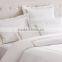 Queen Size Luxury White Cotton Sheet Set-6pcs