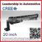 CE RoHs IP68 Waterproof Aurora IP69k Waterproof and Dust Proof 20inch Single Row Led Light Bar 4x4 Accessory