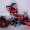 2015 aluminum prams 3 in1,with 5 point safety belt 3 position seat with two safety lock pass en1888 cert