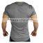 Short sleeve slim fit blank t-shirt men