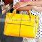 New Fashion Women Leather Handbag Shoulder Bag Large Stitching Squares Bag