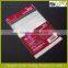 Cuff packing pp bag with self-adhesive seal at top