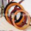 OEM rounded wooden handle clutch frame,wooden handbag handle