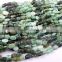 NATURAL SHADED EMERALD OVAL SHAPE BEADS